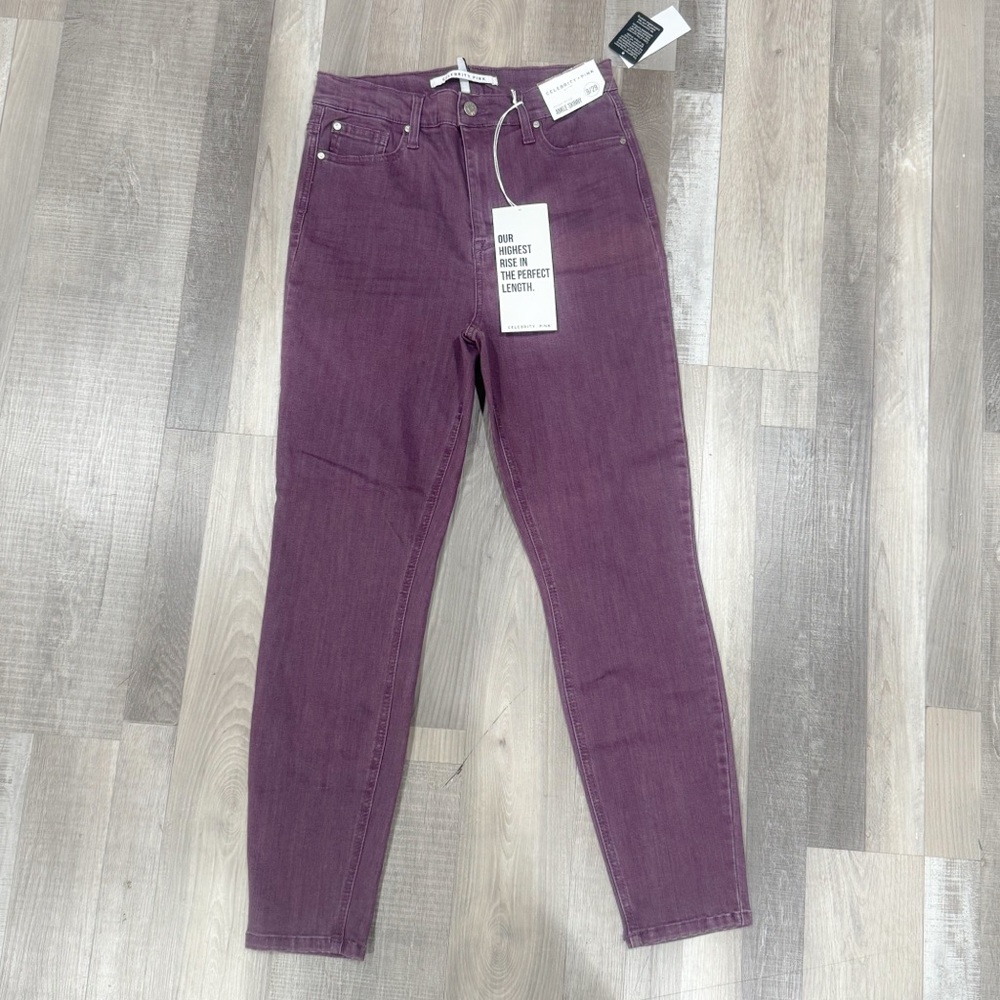 NWT celebrity pink high rise ankle skinny ❤️ - Picture 3 of 7